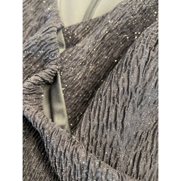 Oleg Casini Mother of Bride/Groom Formal Glittery Charcoal 18W - Picture 15 of 16